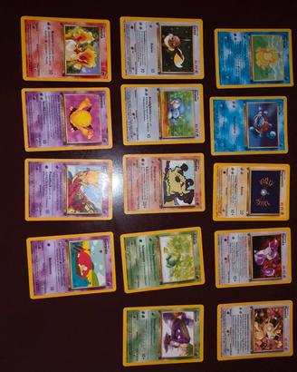 Lotto 14 Carte Pokémon Team Rocket Vintage 