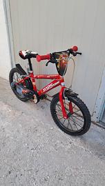 Bicicletta bimbo Cars 16"