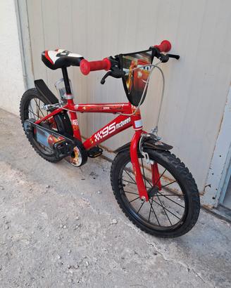 Bicicletta bimbo Cars 16"
