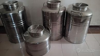 bidone per olio di oliva