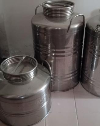 bidone per olio di oliva
