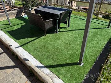 Prato sintetico 30mm - 2 da 2X5 mt + 1 da 1X2 mt