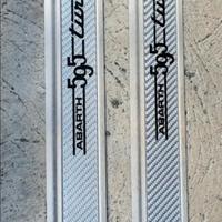 BATTITACCO 500  ABARTH CARBONIO ALUTEX ORIGINALI 