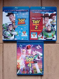 Blu-Ray Disney TOY STORY 1,2 e 4