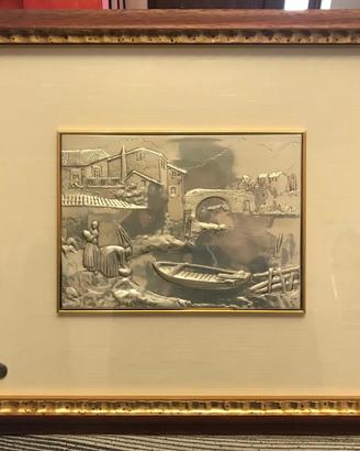 Quadro d’argento nuovo