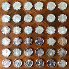 Collezione Dollari Argento USA American Eagle 1 Oz