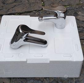  Set Miscelatori Bagno Cromati (Lavabo + Bidet) - 