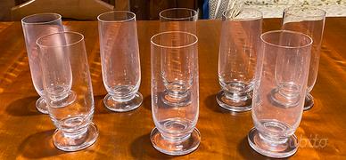 Bicchieri in cristallo