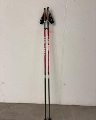 Bastoncini sci fondo Leki in carbonio 155 cm