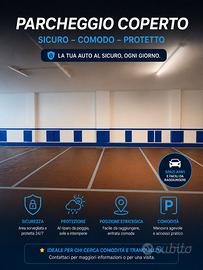 Garage posti auto e moto al coperto