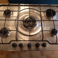 Piano cottura fornello gas 5 fuochi 