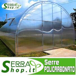 Serra tunnel 6x4 m arco traliccio policarbonato