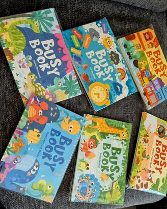 Set 6 Busy Book Montessori Educativi | Giochi 