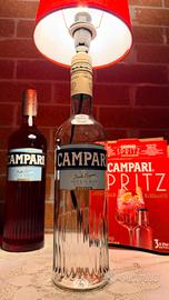 Lapada atigianale con bottiglia Campari