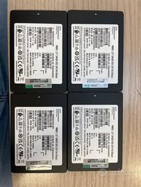 4X  HP PM883 SSD 2.5'' 240 GB TOT 960 GB