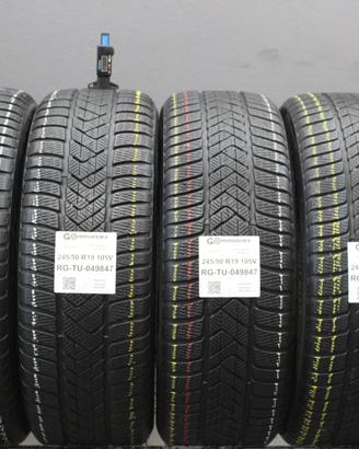 4 Pneumatici 245/50 R19 Pirelli Sottozero 3 * Runf
