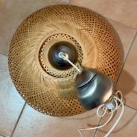 Lampadario IKEA BOJA a sospensione, bambù