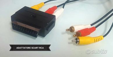 Scart x Rca Cavo Composito Adattatore TV - Monitor