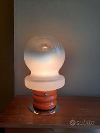 lampada spaceage anni 70