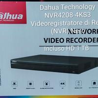 NVR DAHUA 8CH IP 4K HD 1TB