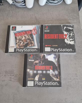 trilogia resident evil ps1