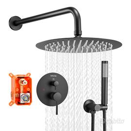 Sistema Doccia a Pioggia per Bagno Soffione Tondo