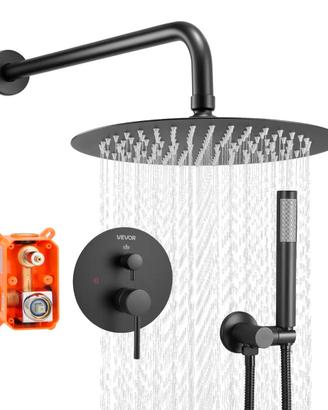 Sistema Doccia a Pioggia per Bagno Soffione Tondo
