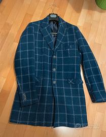 Cappottino uomo misto lana quadro tg.50 - Serpy