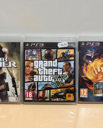 Lotto giochi PS3