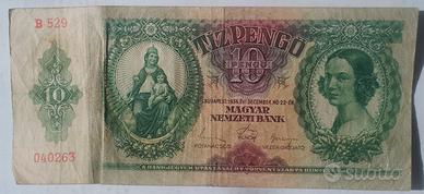 Banconota ungherese anni 30