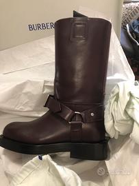 Stivali camperos pelke Burberry