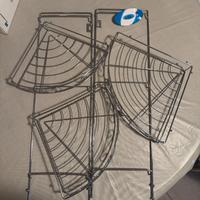 angoliera doccia acciaio inox nuova con cartellino