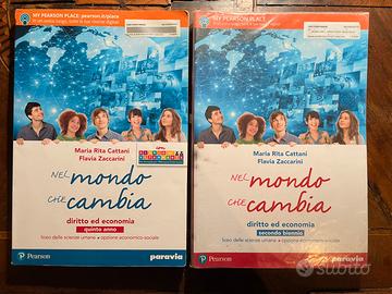 “Nel mondo che cambia” manuali diritto ed economia