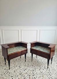 Coppia Comodini Vintage Anni '50 - Design Italiano