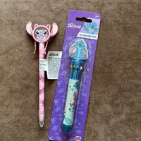 Set 2 Penne Disney Stitch: 1 Gel + 1 Multicolore