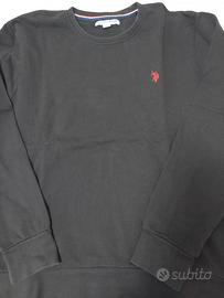 Felpa uomo tg.M colore nero 