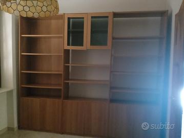 libreria a parete