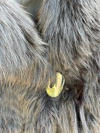 Pelliccia in volpe nera.