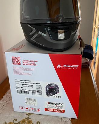 Casco usato LS2.