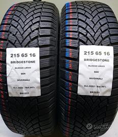 2 GOMME 215 65 16 BRIDGESTONE BR1521