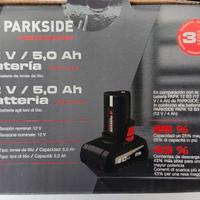 parkside performance batteria 5ah ampere 12 v