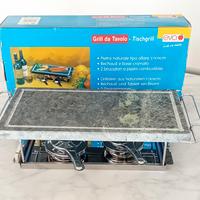 Grill da tavolo incpietra naturale tipo ollare