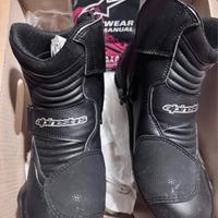 Stivali Moto Alpinestars SMX-1 R - Nero