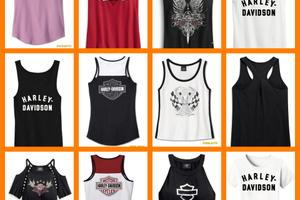 MAGLIETTA CANOTTA HARLEY DAVIDSON DONNA