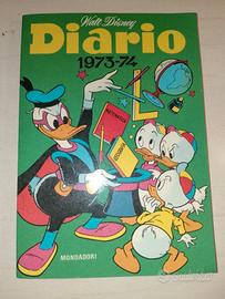 RARITÀ DISNEY Diario 1973/74