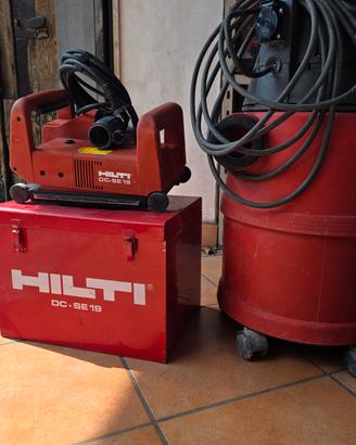 Scanalatrice Hilti DC-SE19 + Aspiratore TDA-VC 40