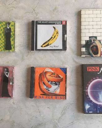 CD DVD Rari Collezione Pink Floyd Mina Andy Warhol
