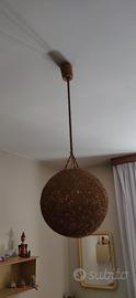 Lampadario e abascur da comodino