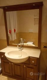 set mobili da bagno in vero legno
