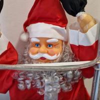 Babbo natale arrampicatore